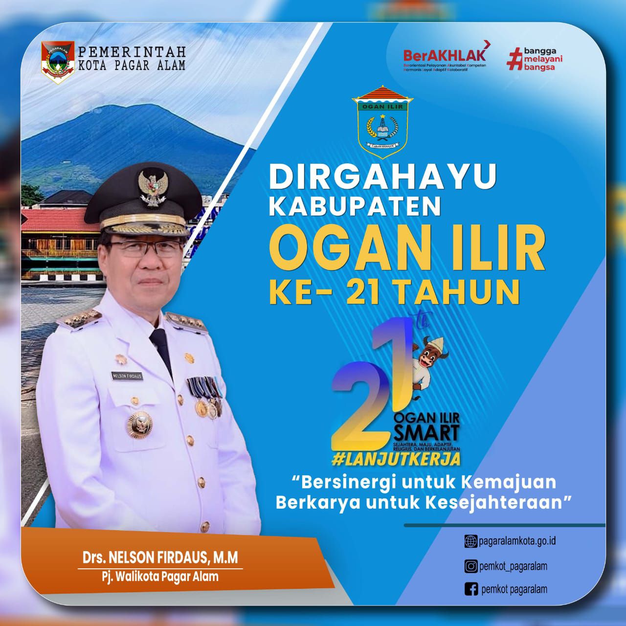 Selamat Ulang Tahun ke-21 Kabupaten Ogan Ilir