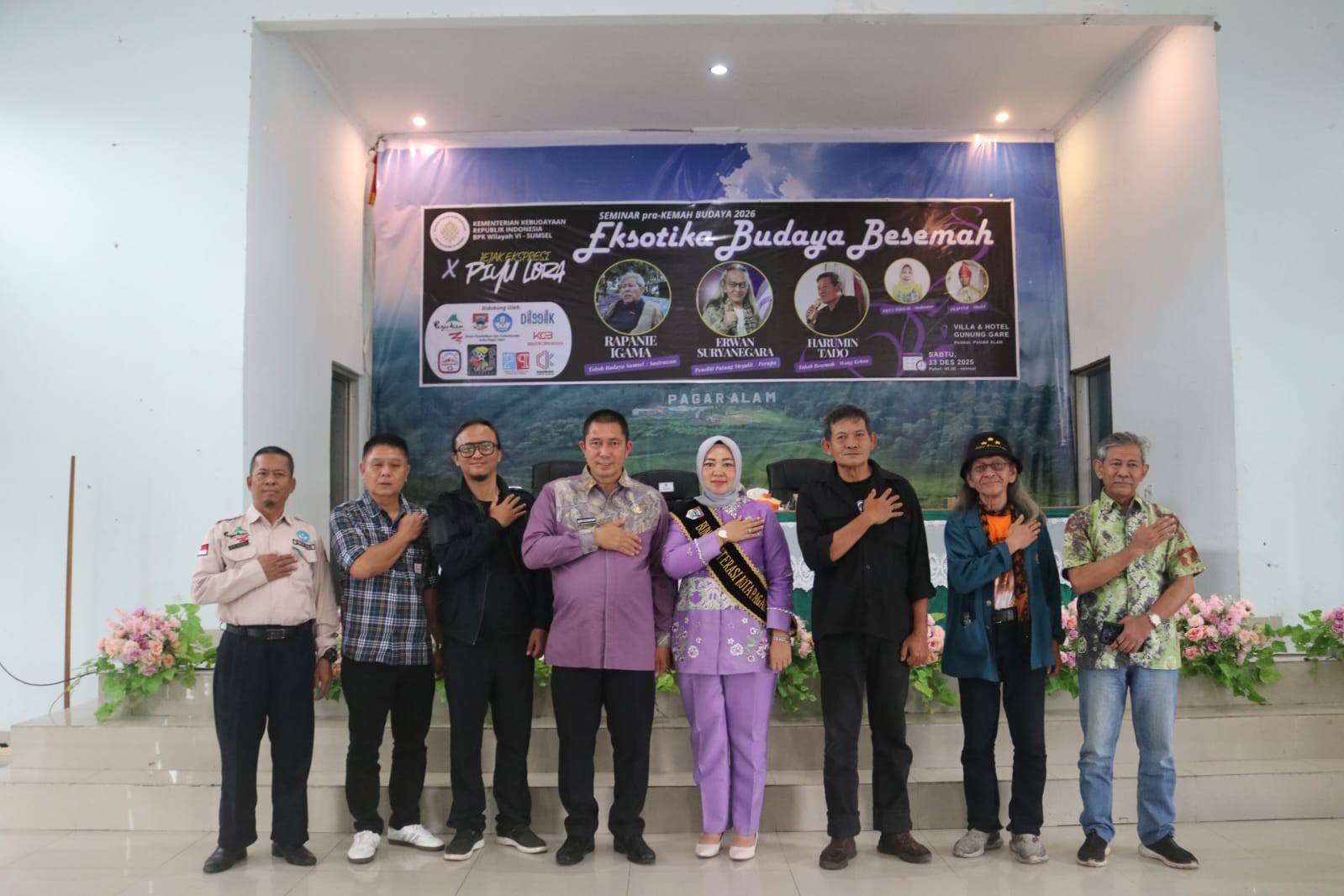 Wako Ludi Ajak Generasi Muda Pagar Alam Lestarikan Budaya Besemah