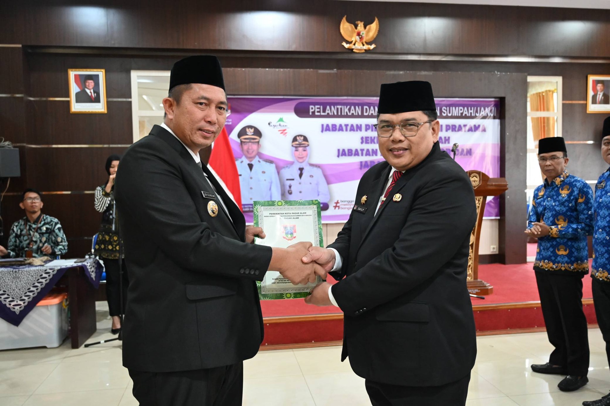 Sekda Kota Pagar Alam Resmi Dilantik